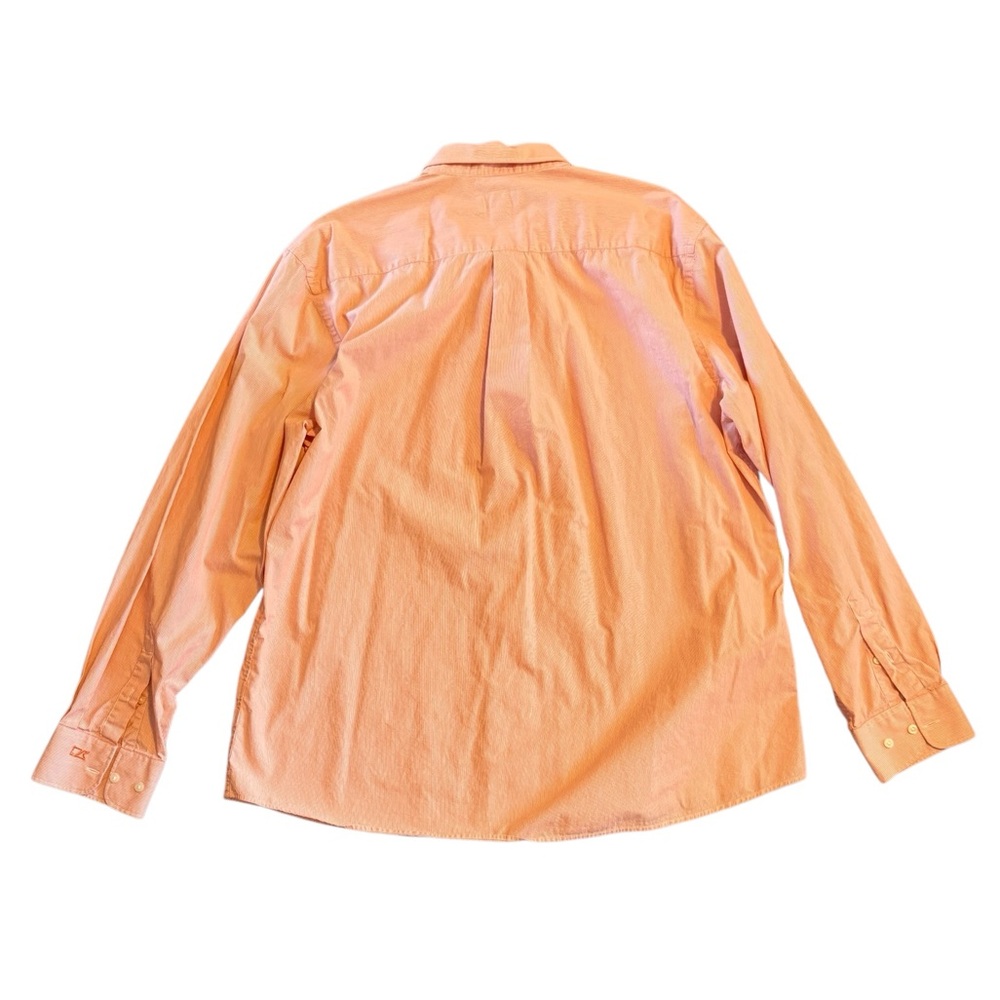 Cutter & Buck Shirt OSU Striped Button down Orange & White - Picture 2 of 5